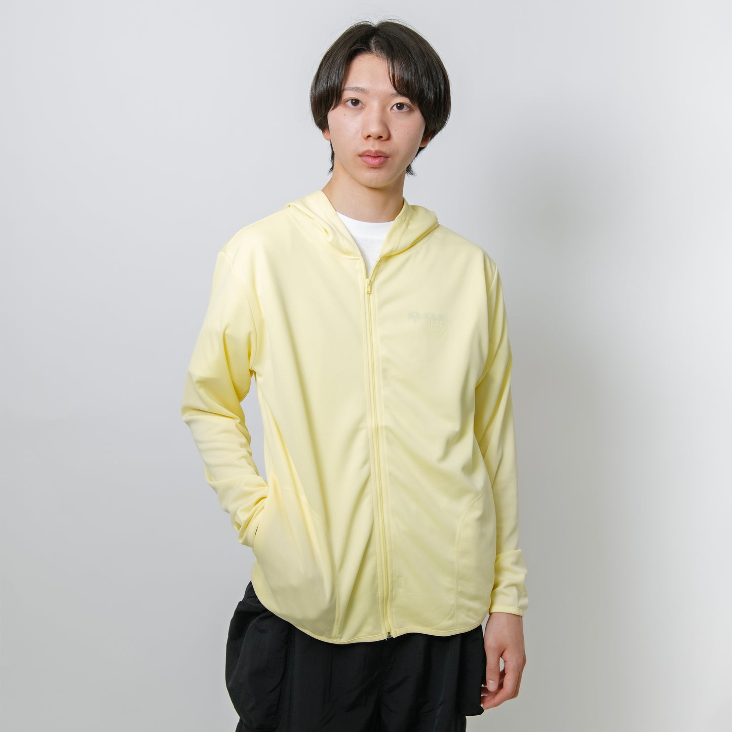 BETOBETO25 プリントドライジップパーカー