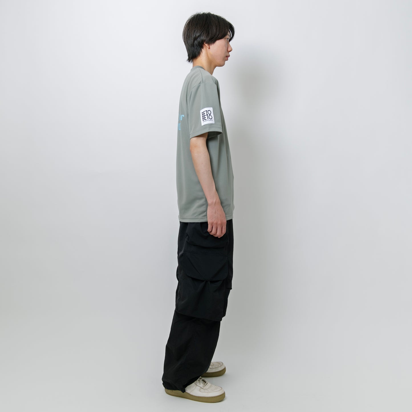 BETOBETO25 プリントドライTシャツ