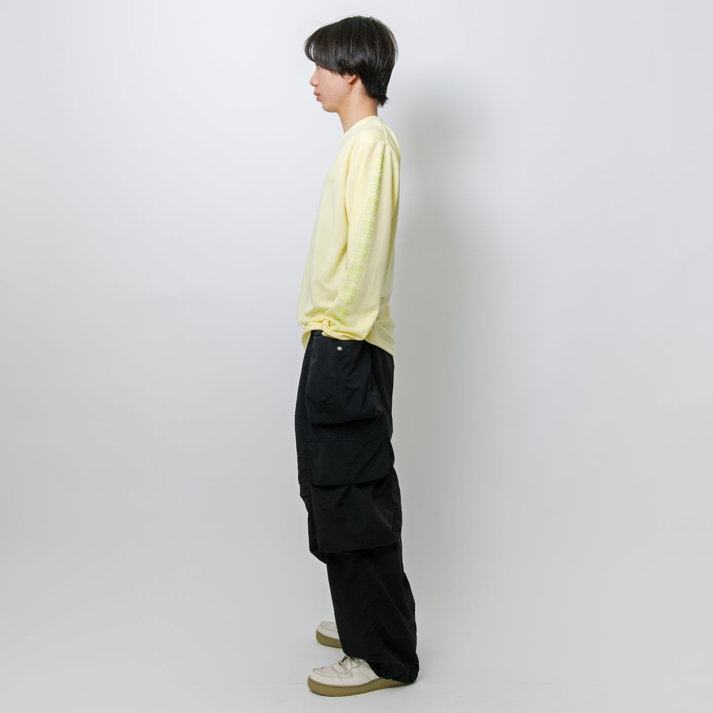 BETOBETO25 プリントドライロングTシャツ