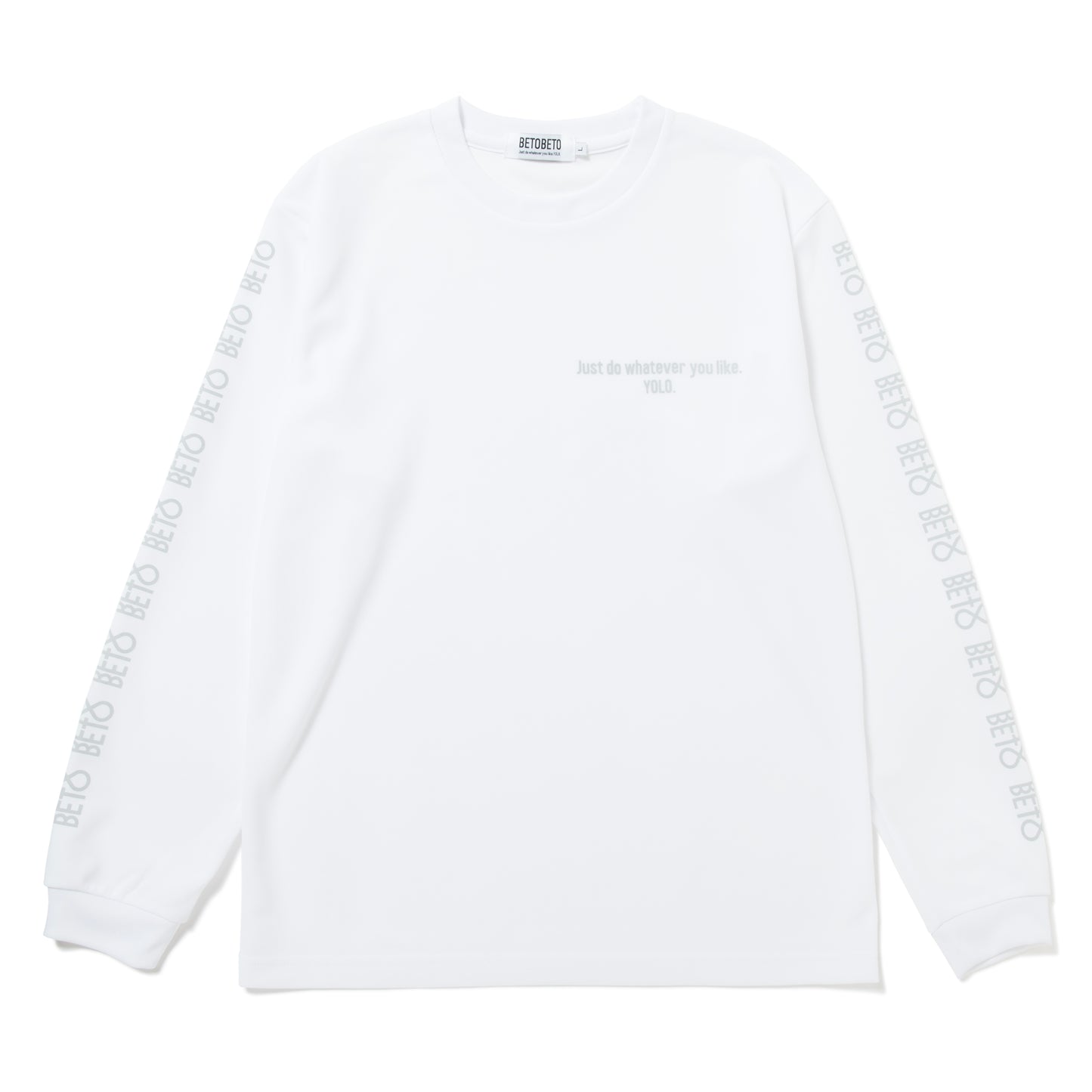BETOBETO25 プリントドライロングTシャツ
