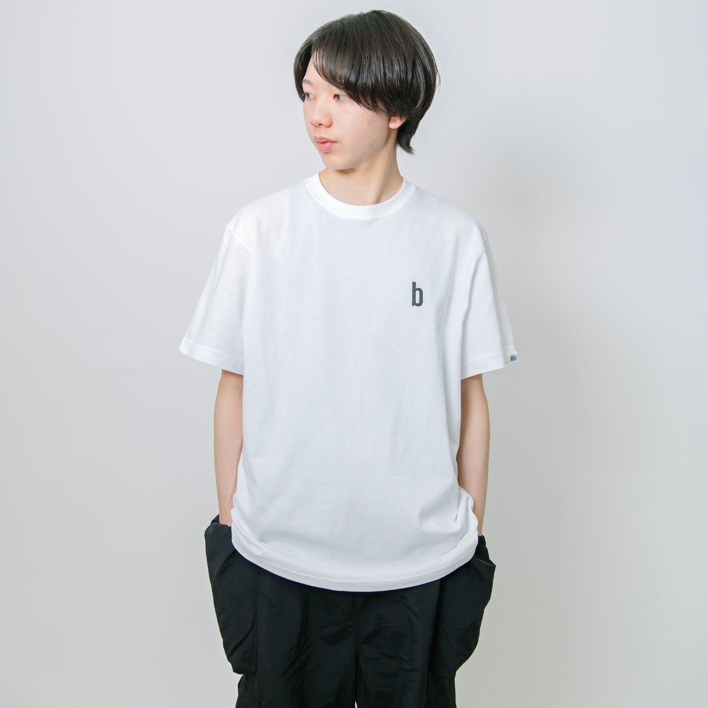 BETOBETO25 メッセージバックプリントTシャツ