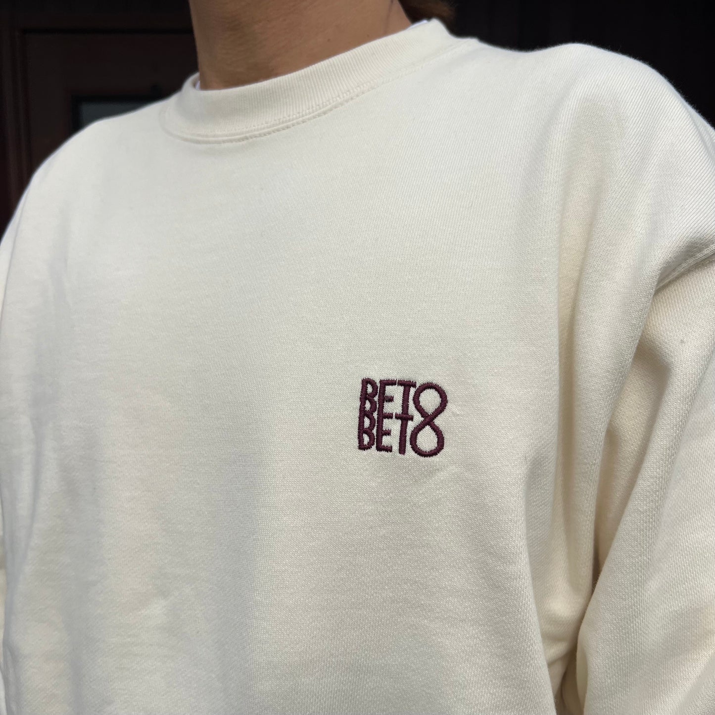 BETOBETO メインロゴ刺繍トレーナー