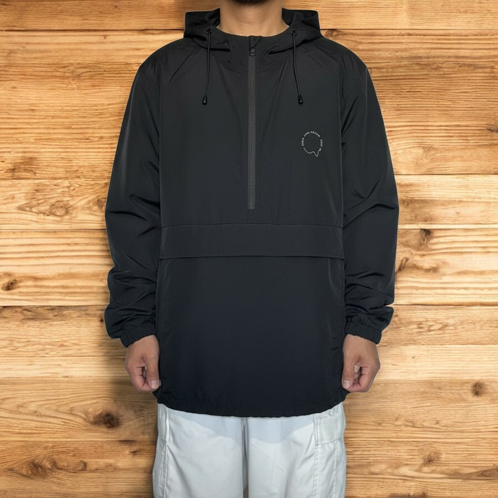 BETOBETO ナイロンアノラックパーカー