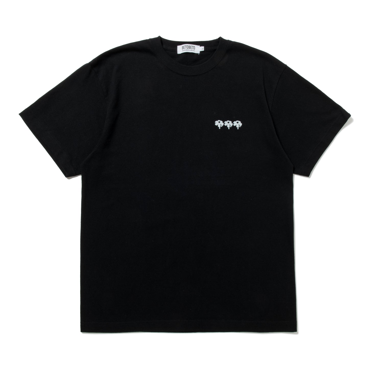 BETOBETO25 フラワーTシャツ