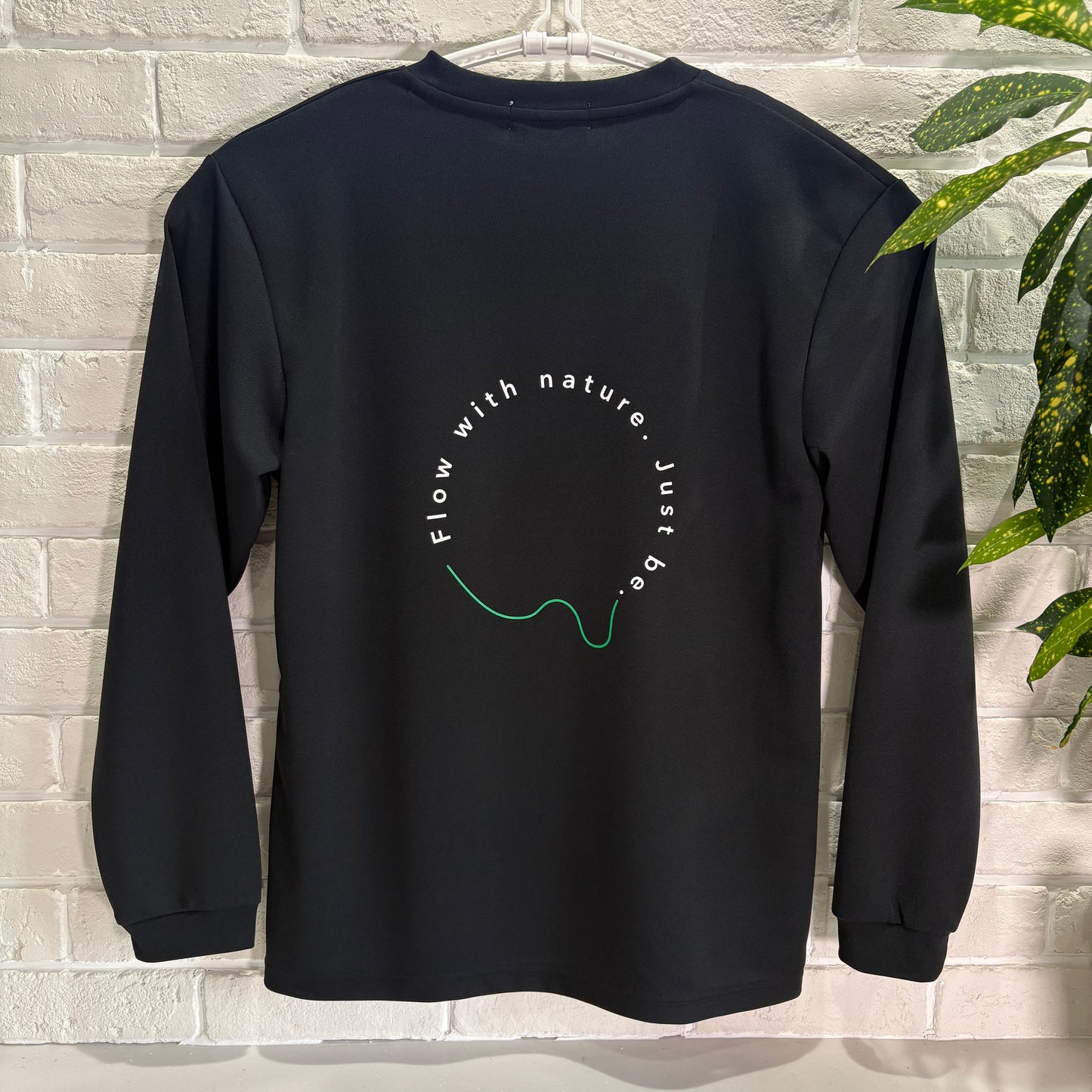 BETOBETO26ドリップロゴドライロングTシャツ
