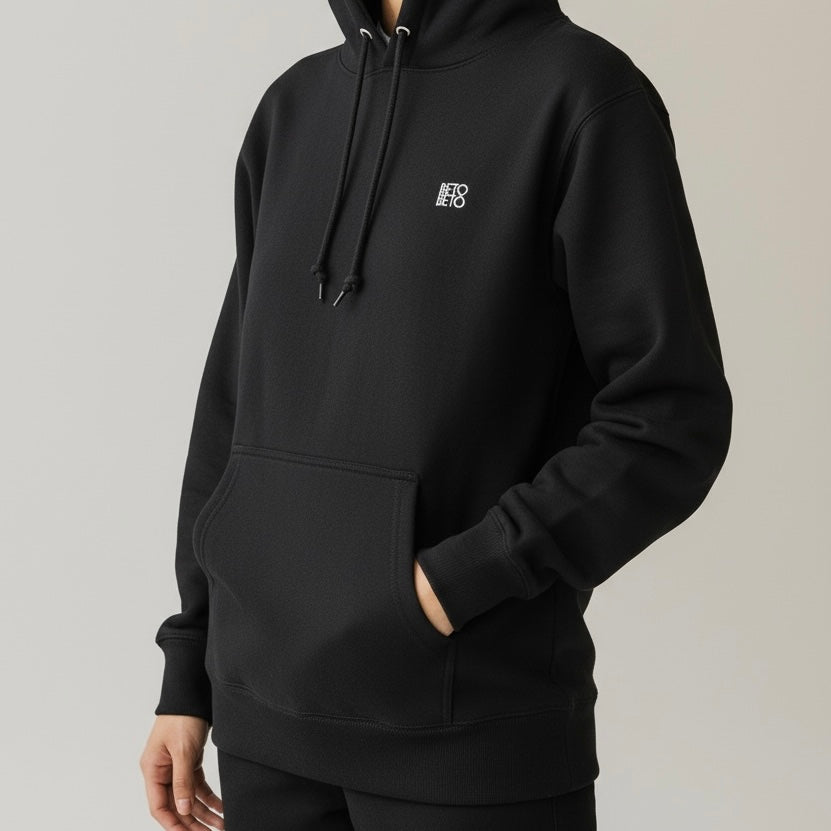 BETOBETO メインロゴ刺繍フーディー