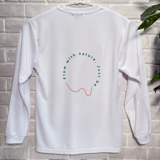 BETOBETO26ドリップロゴドライロングTシャツ
