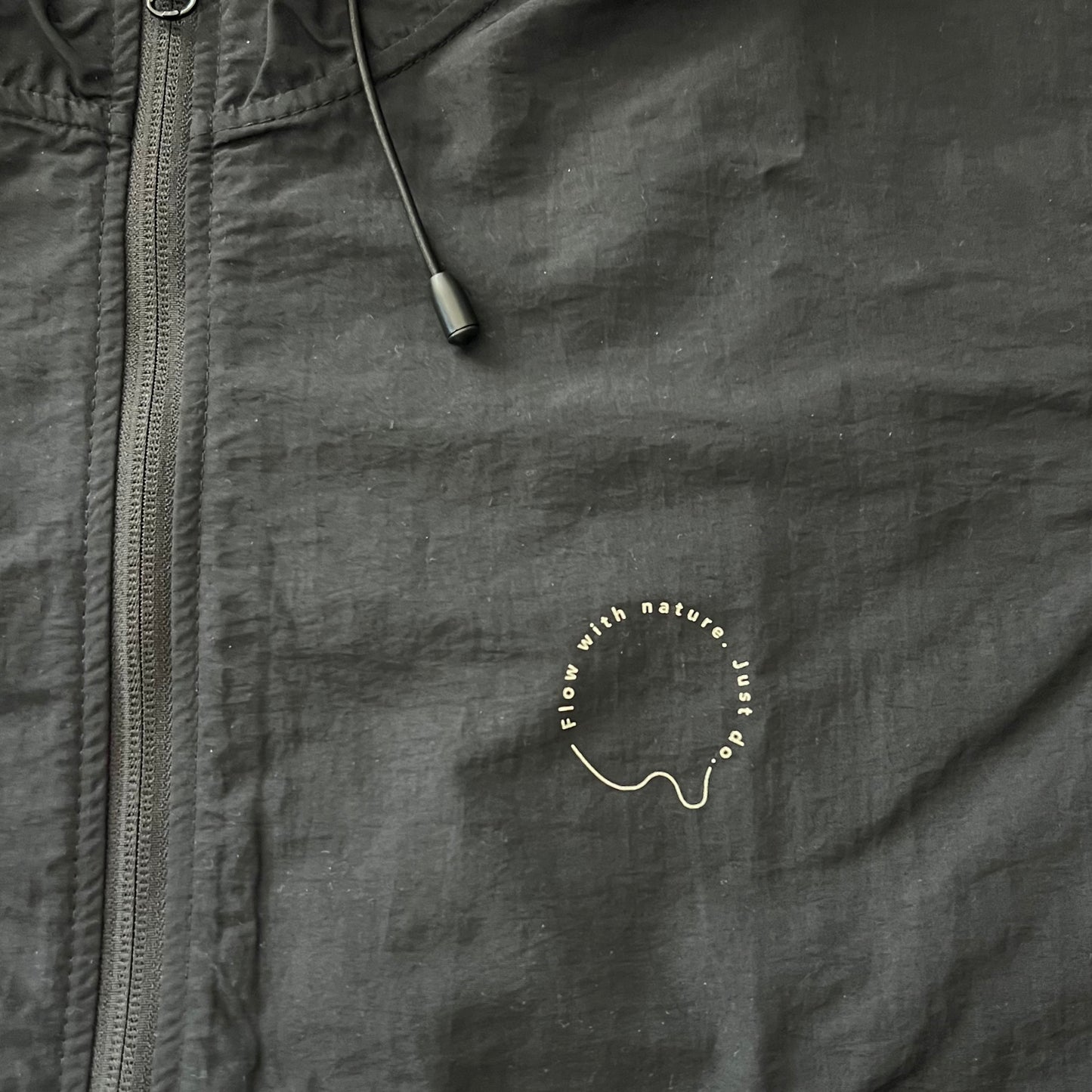 BETOBETO ナイロンアノラックパーカー