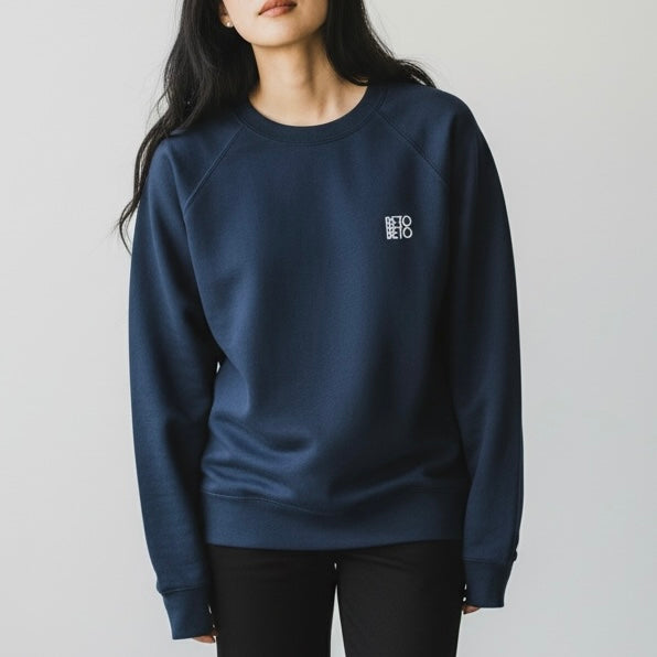 BETOBETO メインロゴ刺繍トレーナー