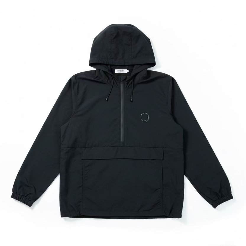 BETOBETO ナイロンアノラックパーカー
